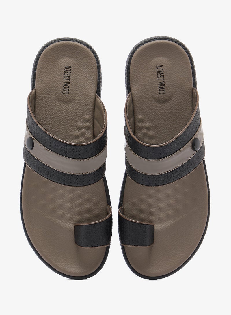 Robert Wood Mens Arabic OMANI Fashion Slipper - Image 4